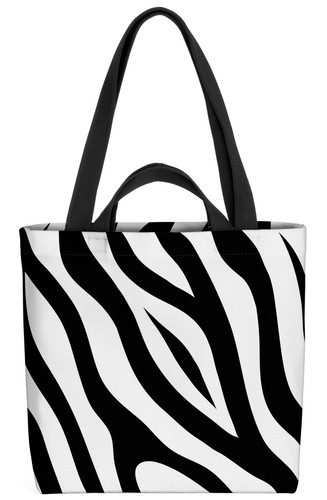 Borsa righe fantasia - fantasia, zebrata