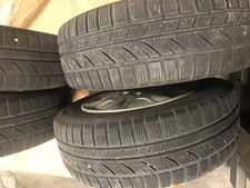 Lancia Ypsilon anno 2004 Cerchi 14 in ferro Completi Di Gomme termiche 185/65 14