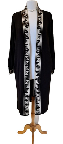 Qed cardigan lungo - lungo, aperto