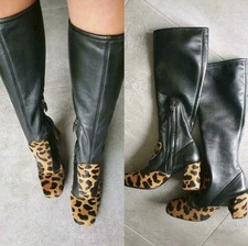 Stivali Prada pelle pelliccia