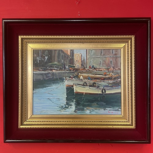 Quadro vecchio dipinto olio - dipinto,