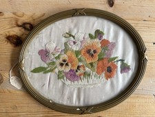 Antico pannello floreale