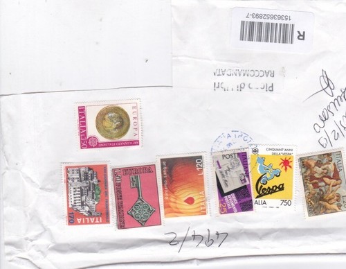 Intero postale raccomandata - intero,