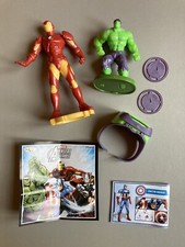 Lotto Sorprese Uovo Kinder Pasqua Avengers Assemble Hulk Marvel MPG FT 3-8