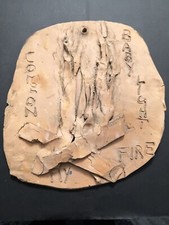 Giacinto Cerone - Terracotta Pezzo Unico - " Come on baby light my fire "  firma