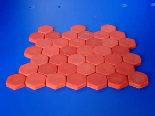 Scale hexagonal diorama - 1/35,