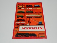 MARKLIN CATALOGO 1972 TRENI CON LISTINO PREZZI MODELLISMO FERROVIARIO