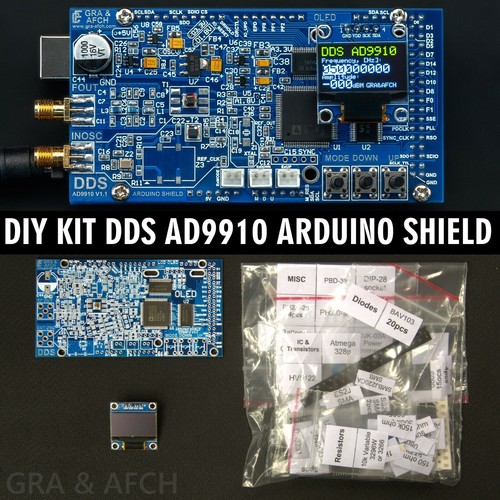 Kit fai dds ad9910 - kit, da