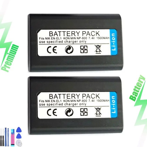 Batteria 1500mah per - 2x, nikon