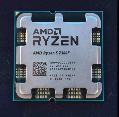 Amd ryzen 7500f am5 cpu - 5,
