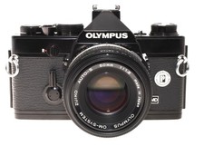 Olympus OM1n nera con zuiko