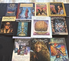 Fantasy Art Book Lot | Vallejo