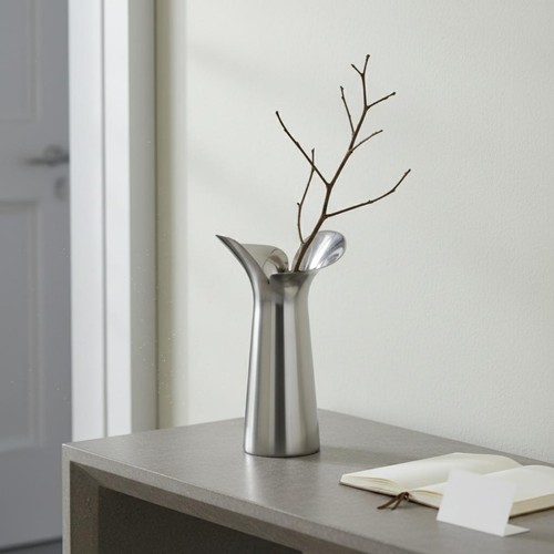 Vaso acciaio inox arredo - acciaio,