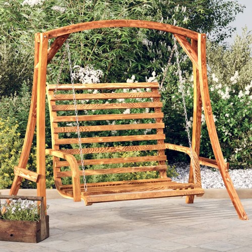 Panca dondolo legno - a,