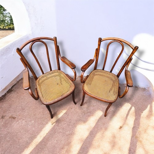 Coppia poltroncine thonet - di,