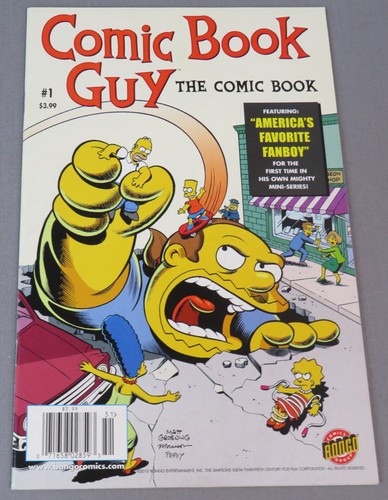 Comic book guy - book,