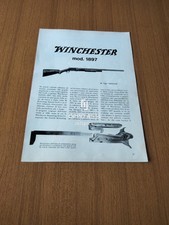 WINCHESTER MODEL 1897  CARATTERISTICHE TECNICA FUCILE PARTI COMPONENTI VINTAGE