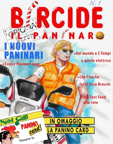 Fumetto bircide paninaro - il,