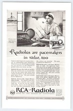 1926 MAN SMOKING PIPE RCA