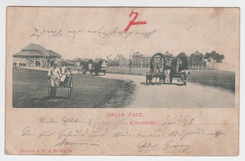 Cartolina estera viaggio nel - estera,