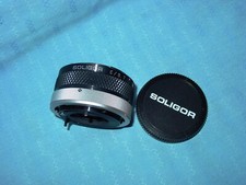 SOLIGOR Auto TELE - CONVERTITORE 2X C/D7 per Canon FD