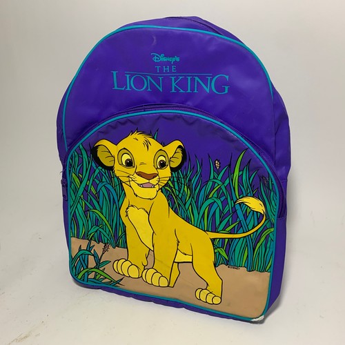 Zaino vinile viola disney - zaino,
