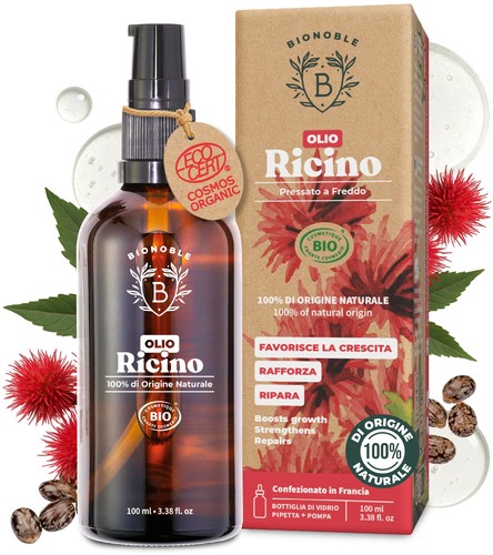 Olio ricino puro biologico - olio, di
