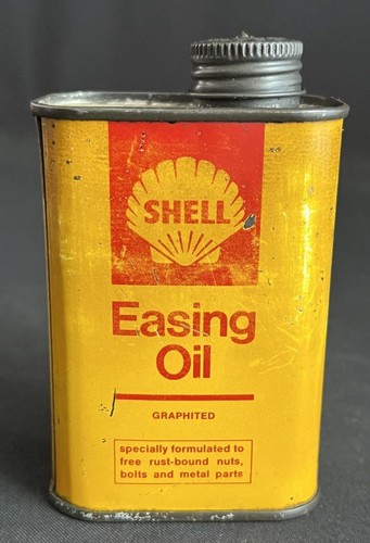 Shell easing oil can - shell,