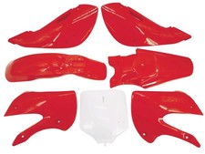 Kit plastiques rouge type