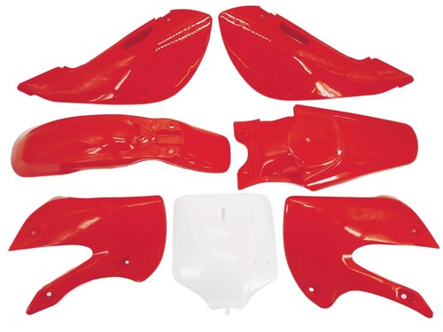 Kit plastiques rouge - , type