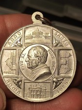 Splendida MEDAGLIA  PAPALE PIO XI° ANNO SANTO 1925 Alta Conservazione Vaticano 