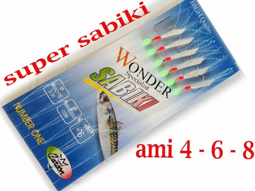 Sabiki pesca artificiali mare - pesca,