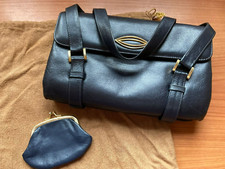 borsa, borsetta, a mano, pelle