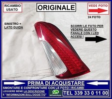 FARO FANALE POSTERIORE SINISTRO SX LED ORIGINALE LANCIA MUSA 2009-2013