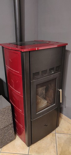 Stufa pellet palazzetti idro - pellet,