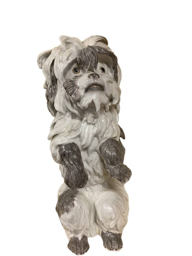 Statuina porcellana cane