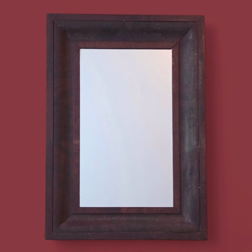 Antique ogee mirror walnut - ogee,