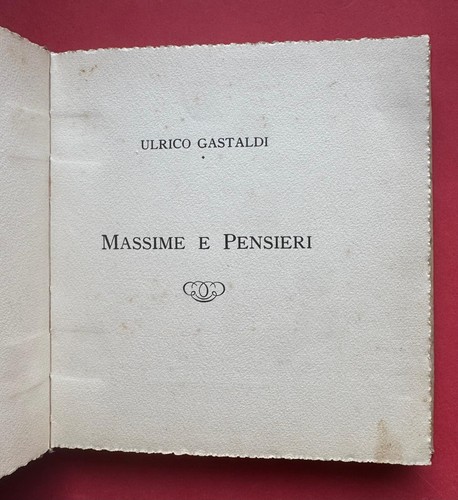Massime pensieri ulrico - massime, e