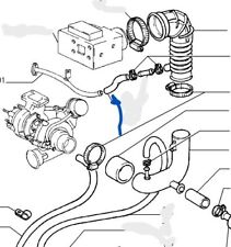 MANICOTTO INTERMEDIO DEBIMETRO CROMA THEMA 2.0 8v TURBO ORIGINALE 82420150