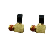 2 pc 1/4" NPT Ball Drain Valve