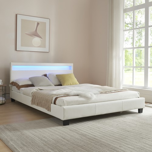 Letto matrimoniale imbottito - letto,