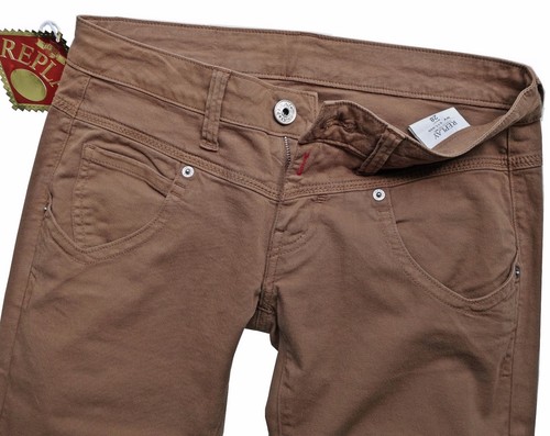 Replay pantaloni donna capri - pantaloni,
