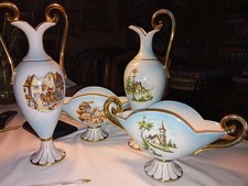 4 Pezzi Ceramica Rometti