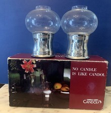 2x CANDEL LAMPS CANDOL