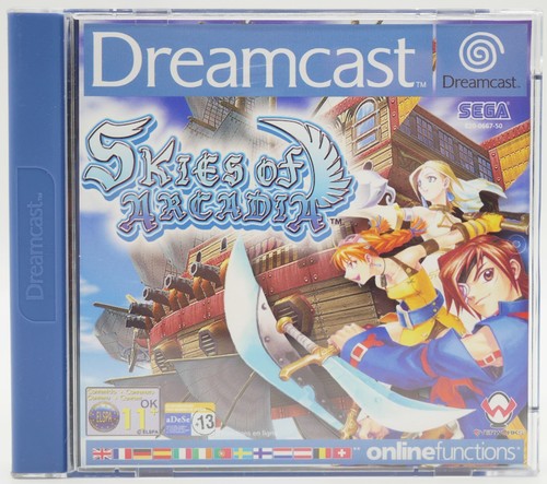 Skies arcadia sega - arcadia,