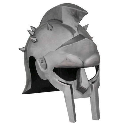 Elmo acciaio gladiatore - elmo,