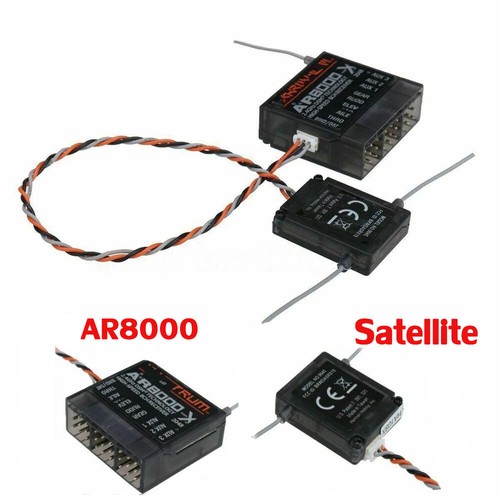 Ar8000 8ch dsm - 2.4ghz, dx8