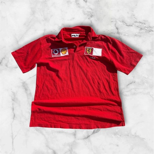 Polo ferrari team fila - polo,