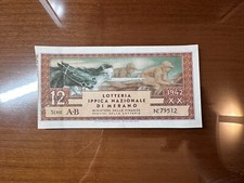 NATIONAL HORSE LOTTERY TICKET