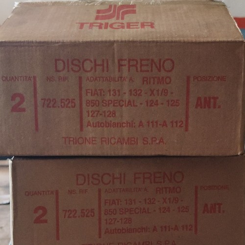Dischi freno fiat 131 132 - freno,